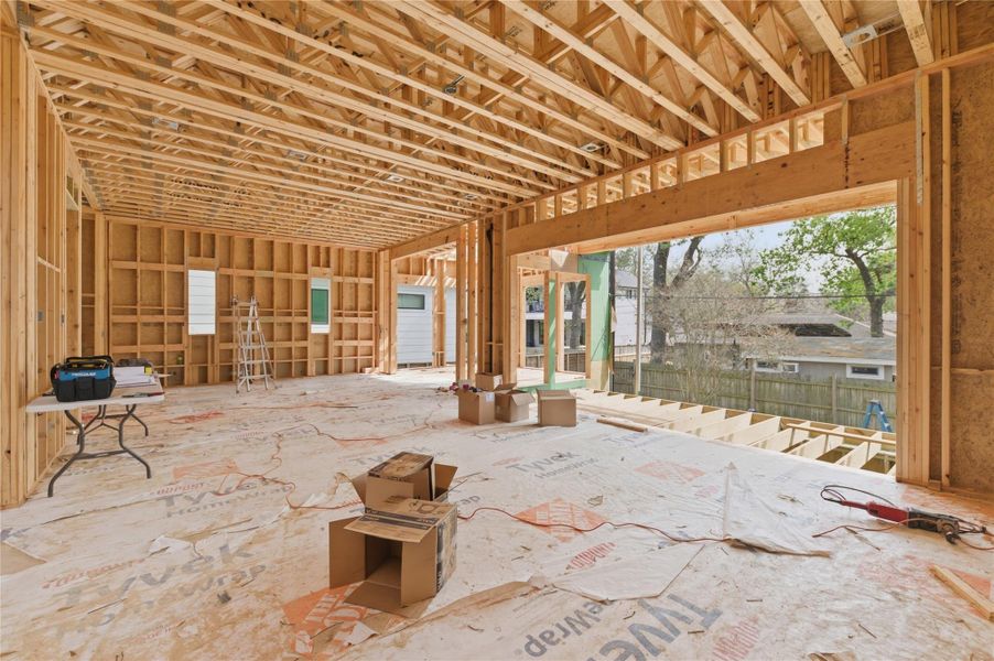 In-progress construction of a new home in , Houston, TX (Image 15).
