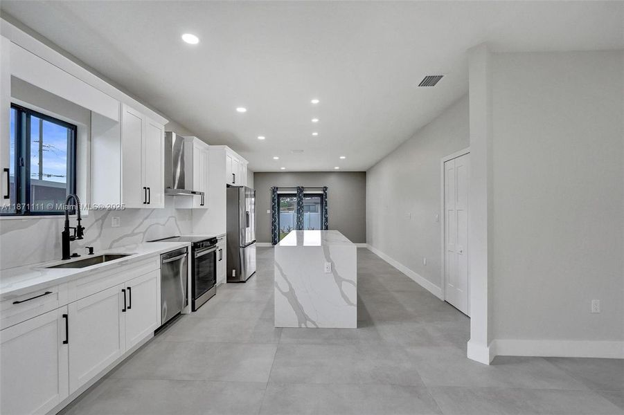 Furnished interior view inside a new home in , West Park (Image 39). Furnished interior view inside a new home in , West Park (Image 39).