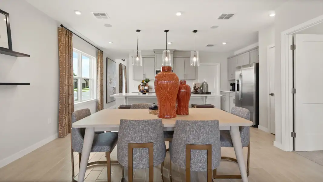 Furnished interior view inside a new home in Liberty Trace, Haines City (Image 14).