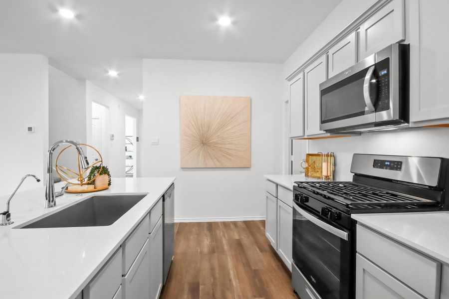 Furnished interior view inside a new home in The Canopies, Splendora (Image 6). Furnished interior view inside a new home in The Canopies, Splendora (Image 6).