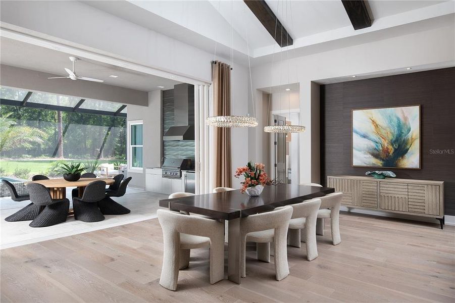 Furnished interior view inside a new home in , Gainesville (Image 6).