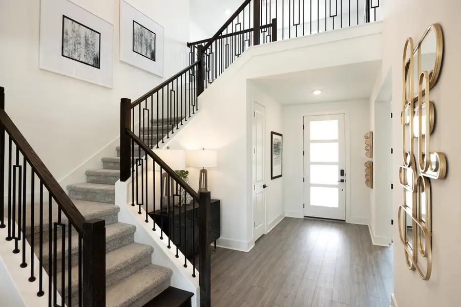 Furnished interior view inside a new home in Sage Collection – Freedom at Anthem, Kyle (Image 6).