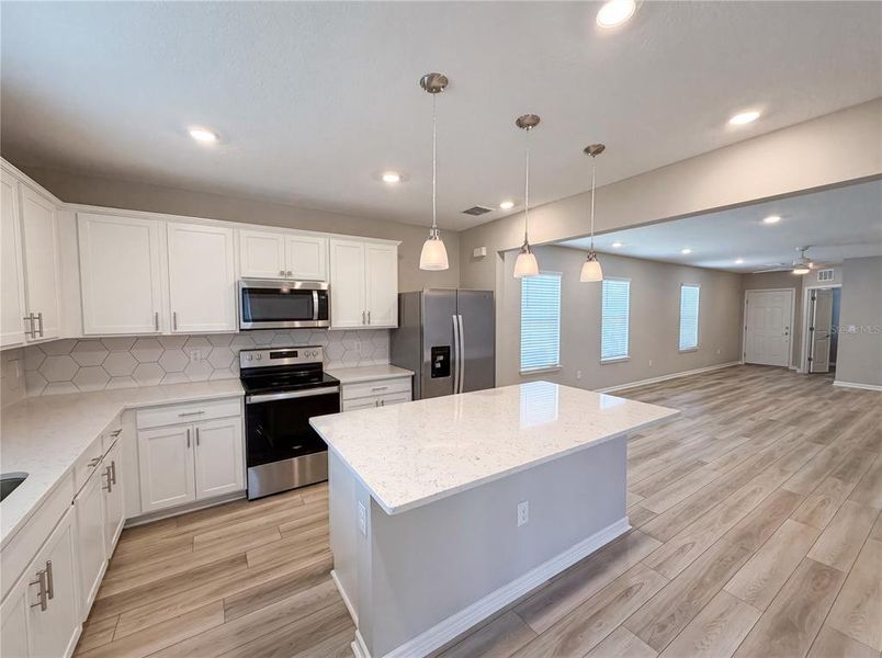 Furnished interior view inside a new home in Del Webb Stone Creek, Ocala (Image 5).