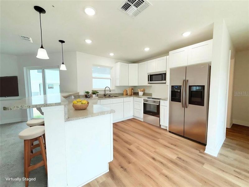 Furnished interior view inside a new home in , Lakeland (Image 4).