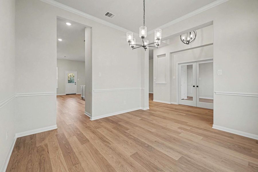 Spacious, unfurnished interior of a new home in Rose Hill Estates, Willis (Image 32).
