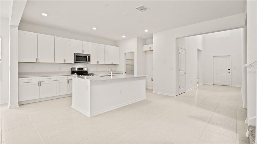 Furnished interior view inside a new home in Bridgewalk, St. Cloud (Image 3).