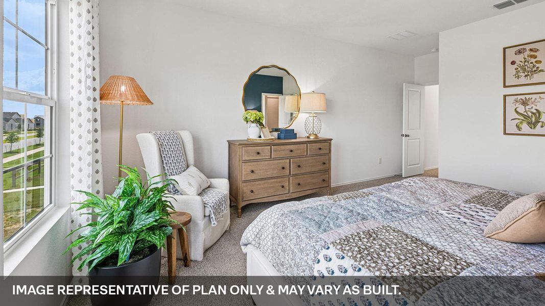 Furnished interior view inside a new home in Valverde, Bastrop (Image 30).