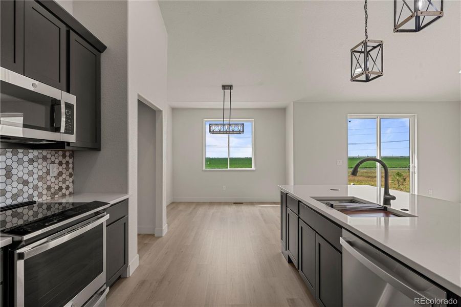 Furnished interior view inside a new home in , Fort Morgan (Image 5).