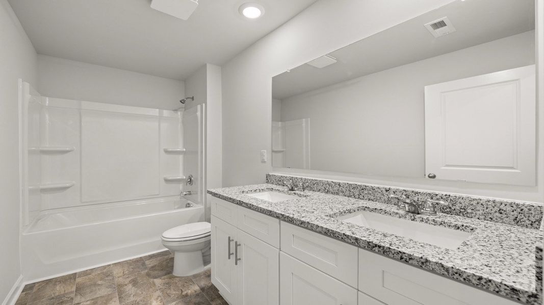 Furnished interior view inside a new home in Estates at Deer Hollow, Grovetown (Image 15).