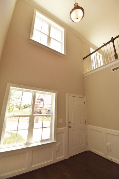 Representative unfurnished interior of a home built from the Cayman X by Keystone Homes NC in Trellises, High Point (Image 47).