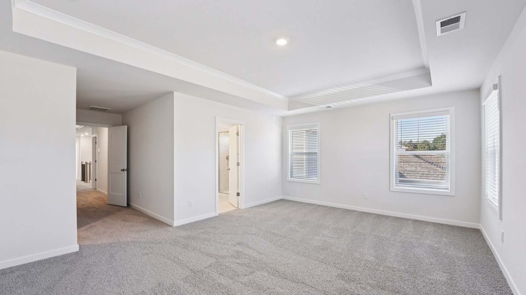 Spacious, unfurnished interior of a new home in Oak Grove Hill, Huntersville (Image 36). Spacious, unfurnished interior of a new home in Oak Grove Hill, Huntersville (Image 36).