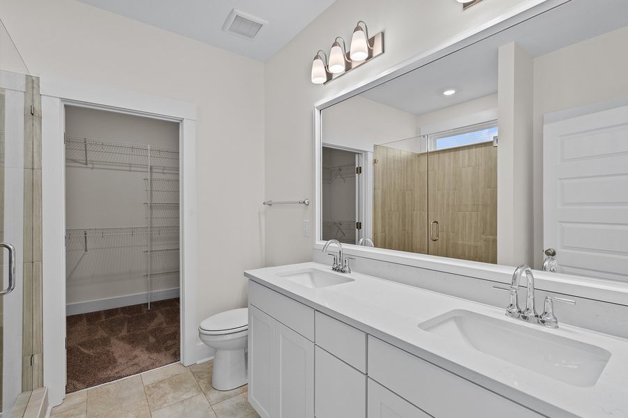 Furnished interior view inside a new home in Fieldstone, Lexington (Image 14). Furnished interior view inside a new home in Fieldstone, Lexington (Image 14).