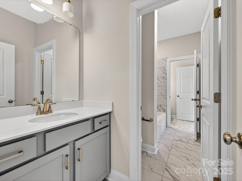 Furnished interior view inside a new home in North Creek Village, Huntersville (Image 8).