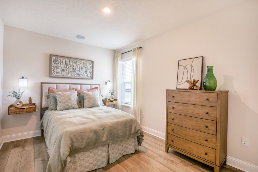 Furnished interior view inside a new home in Enclave At Seminole Palms, Palm Coast (Image 31). Furnished interior view inside a new home in Enclave At Seminole Palms, Palm Coast (Image 31).