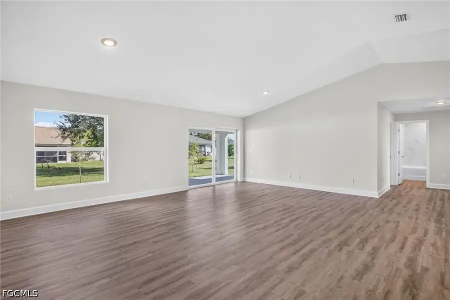 Spacious, unfurnished interior of a new home in Cape Coral, Cape Coral (Image 16). Spacious, unfurnished interior of a new home in Cape Coral, Cape Coral (Image 16).