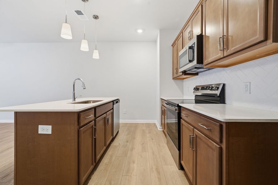 Furnished interior view inside a new home in Lakeview Village, Charlotte (Image 8).