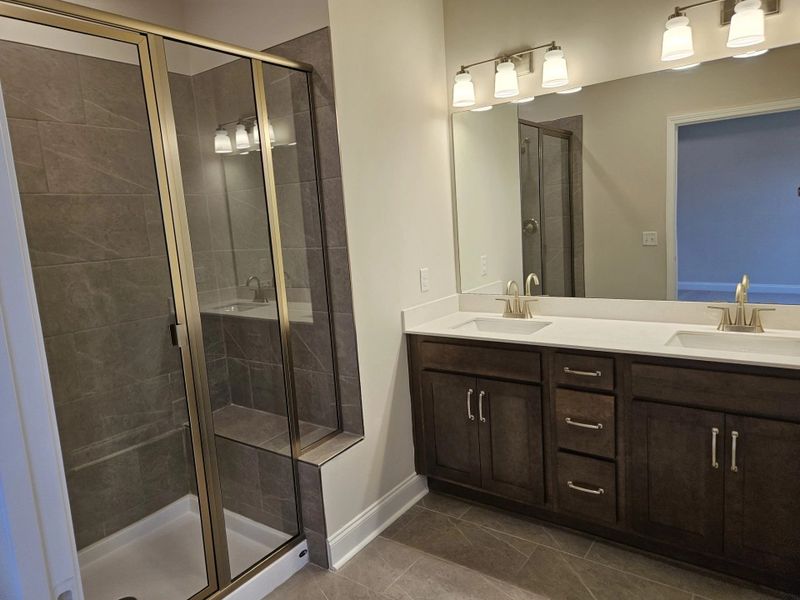 Furnished interior view inside a new home in Cedars of Cane Ridge | 55+ Community, Antioch (Image 9).