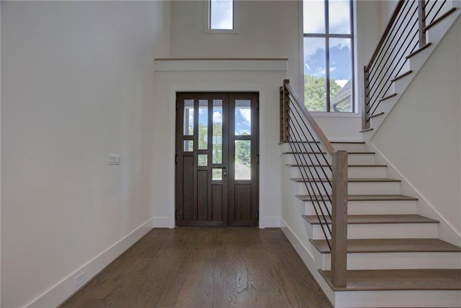 Spacious, unfurnished interior of a new home in , Sugar Hill (Image 59).