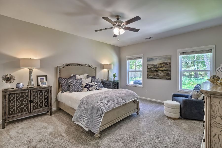 Furnished interior view inside a new home in Portrait Hills, Aiken (Image 20). Furnished interior view inside a new home in Portrait Hills, Aiken (Image 20).
