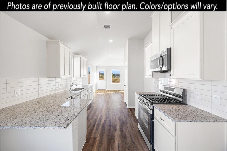 Furnished interior view inside a new home in The Enclave at Spring Branch, Montgomery (Image 5).
