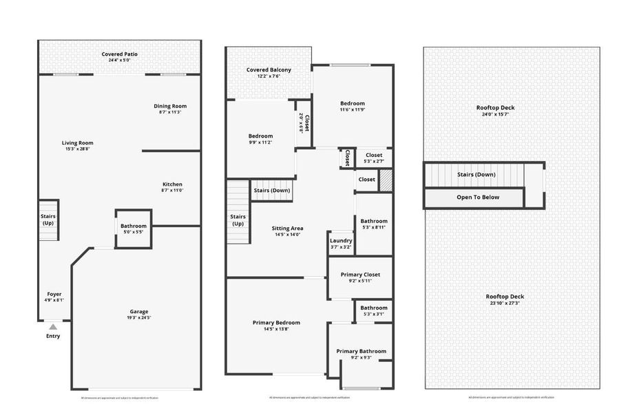 2D floor plan layout of this home in , Indialantic, FL (Image 3). 2D floor plan layout of this home in , Indialantic, FL (Image 3).