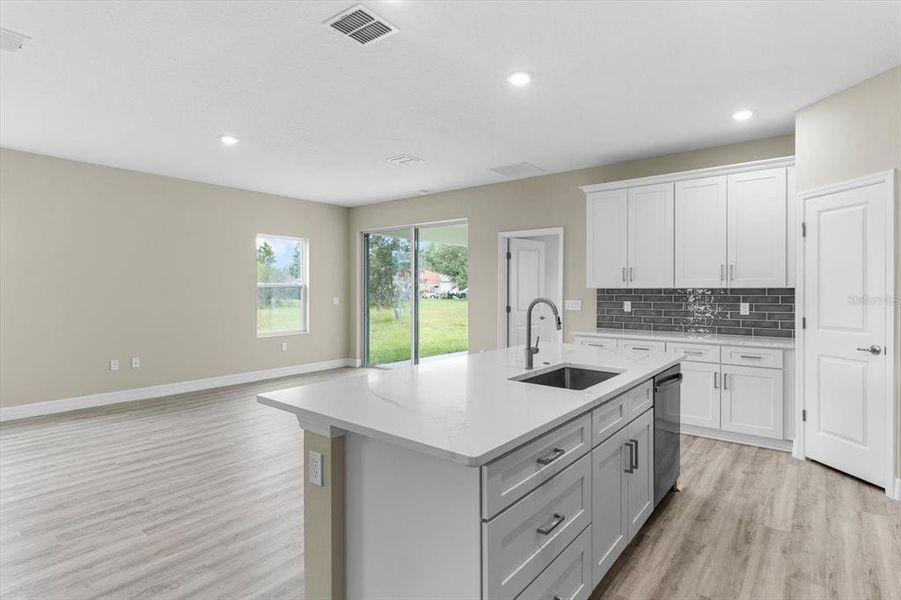 Furnished interior view inside a new home in , Ocala (Image 10).