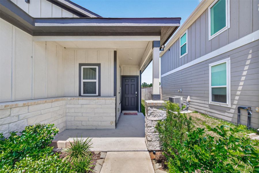 Exterior details and patio area of a home in , Porter (Image 25). Exterior details and patio area of a home in , Porter (Image 25).