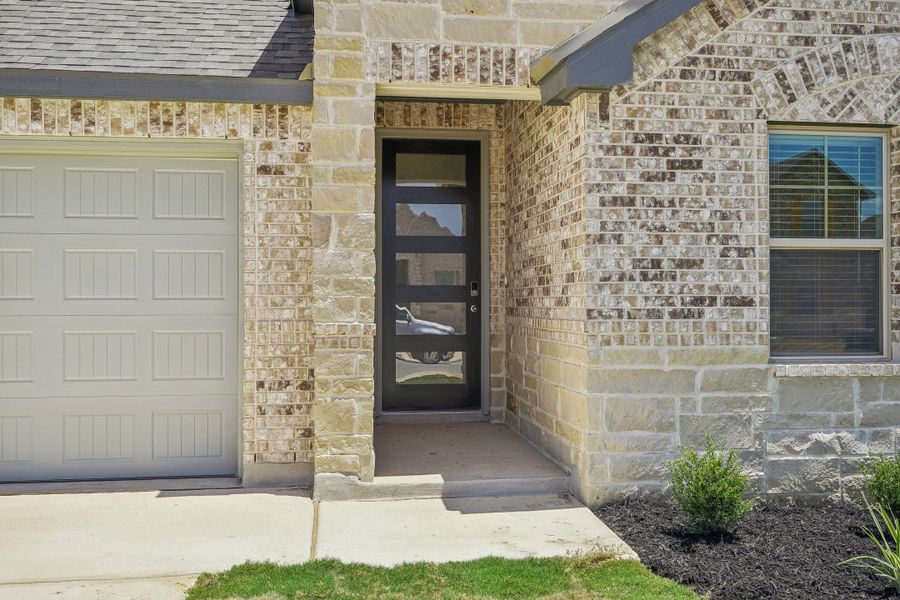 Entry in the Fitzhugh floorplan at a Meritage homes community.