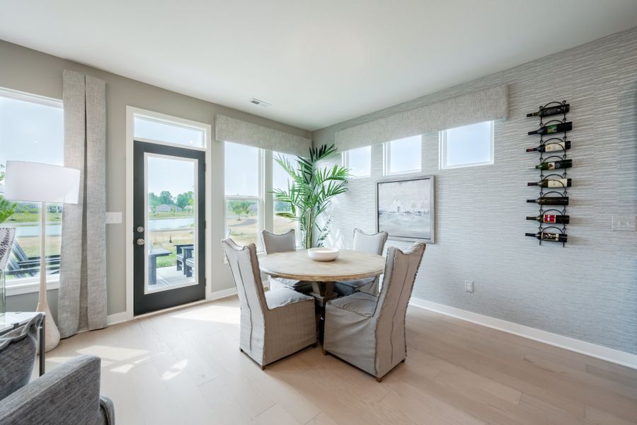 Representative furnished interior of a home built from the Amelia by Fischer Homes in Easton Park, Dallas (Image 50).