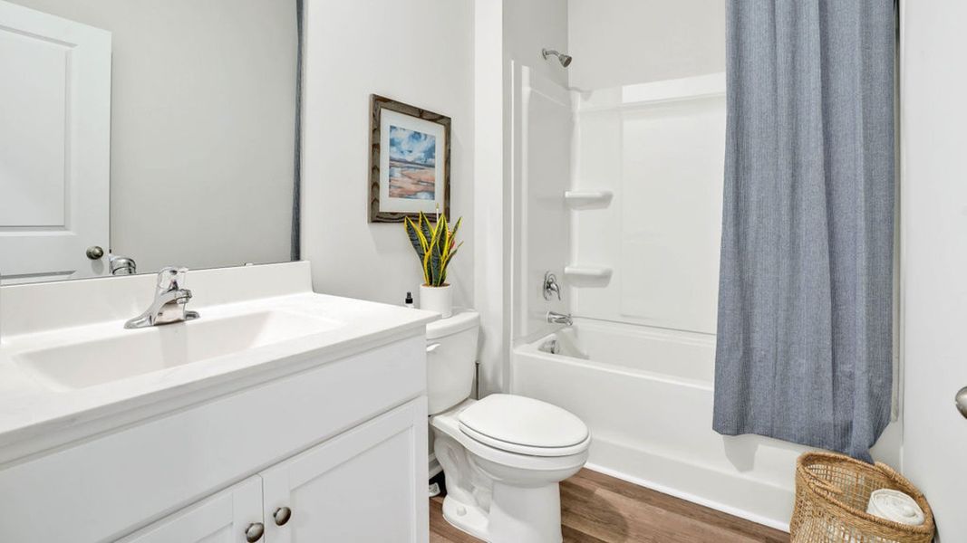 Representative furnished interior of a home built from the CALI by D.R. Horton in Driftwood, Richlands (Image 7).