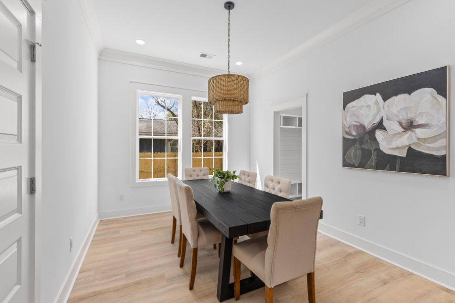 Furnished interior view inside a new home in , North Charleston (Image 19).