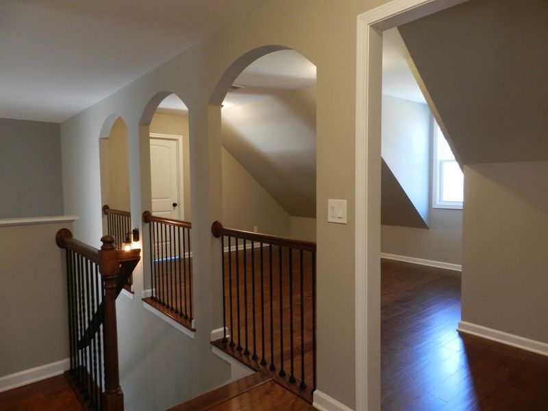 Representative unfurnished interior of a home built from the The Garrison by Bamford and Company in Rowland Springs, Cartersville (Image 22). Representative unfurnished interior of a home built from the The Garrison by Bamford and Company in Rowland Springs, Cartersville (Image 22).