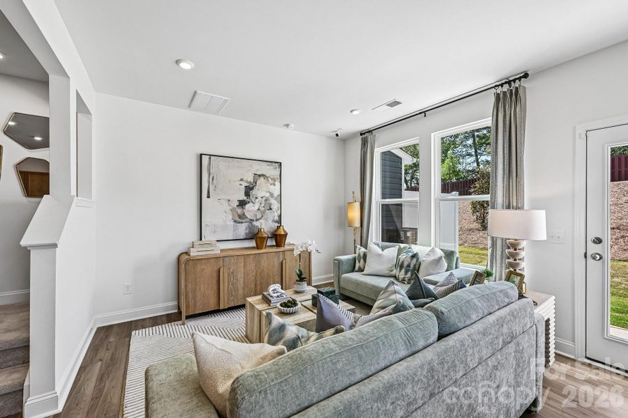 Model Home - Living Area. Model Home - Living Area.