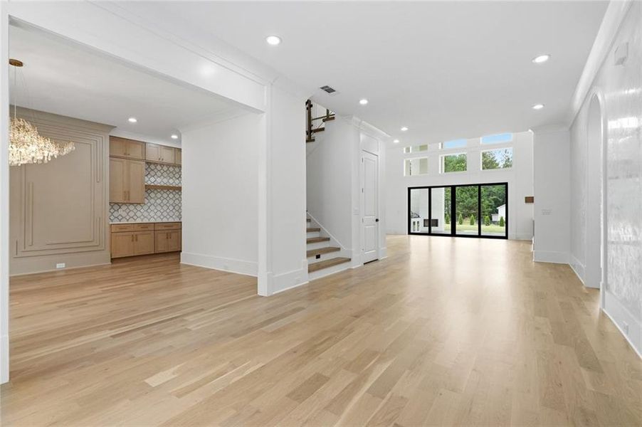 Spacious, unfurnished interior of a new home in , Buford (Image 36).