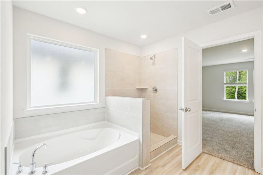 Furnished interior view inside a new home in Westmont Preserve, Powder Springs (Image 13). Furnished interior view inside a new home in Westmont Preserve, Powder Springs (Image 13).