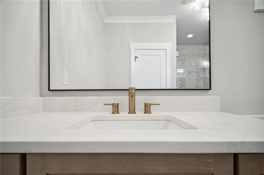 Furnished interior view inside a new home in South on Main, Woodstock (Image 5).