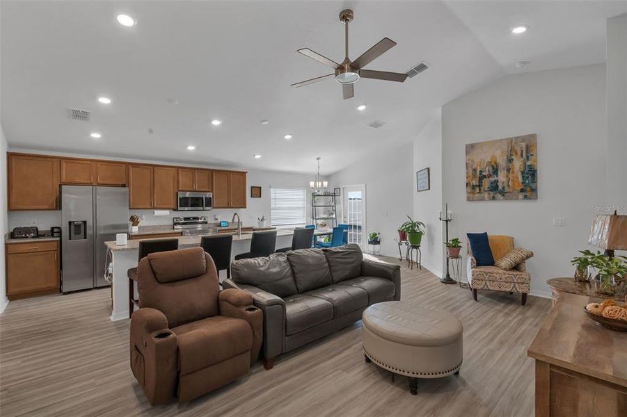 Furnished interior view inside a new home in , Ocala (Image 15).