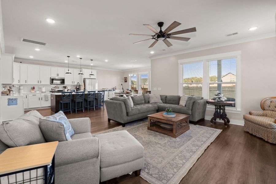 Furnished interior view inside a new home in Timothy Lakes, Ridgeville (Image 11). Furnished interior view inside a new home in Timothy Lakes, Ridgeville (Image 11).