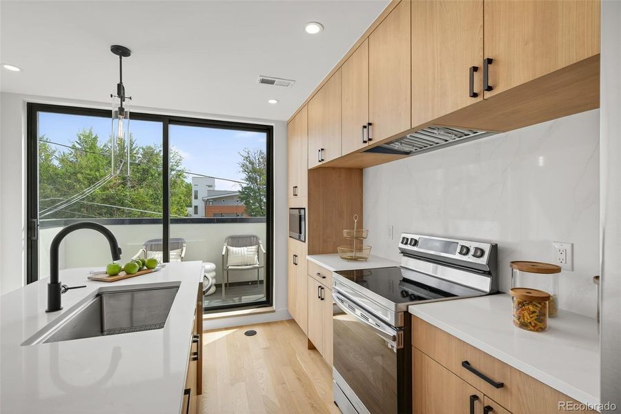 Furnished interior view inside a new home in , Denver (Image 3).