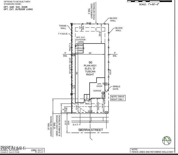 plot plan