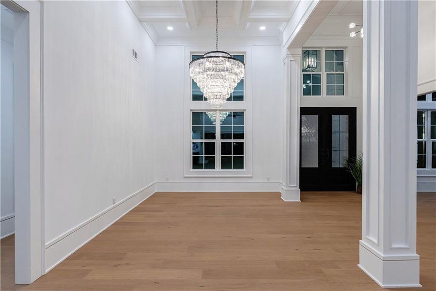 Spacious, unfurnished interior of a new home in , Monroe (Image 141).