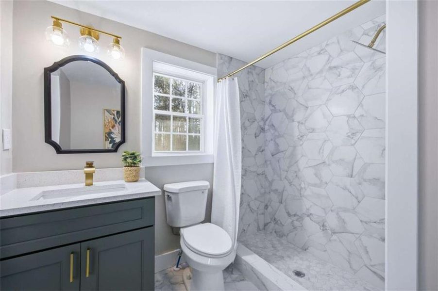 Furnished interior view inside a new home in , Temple (Image 14).