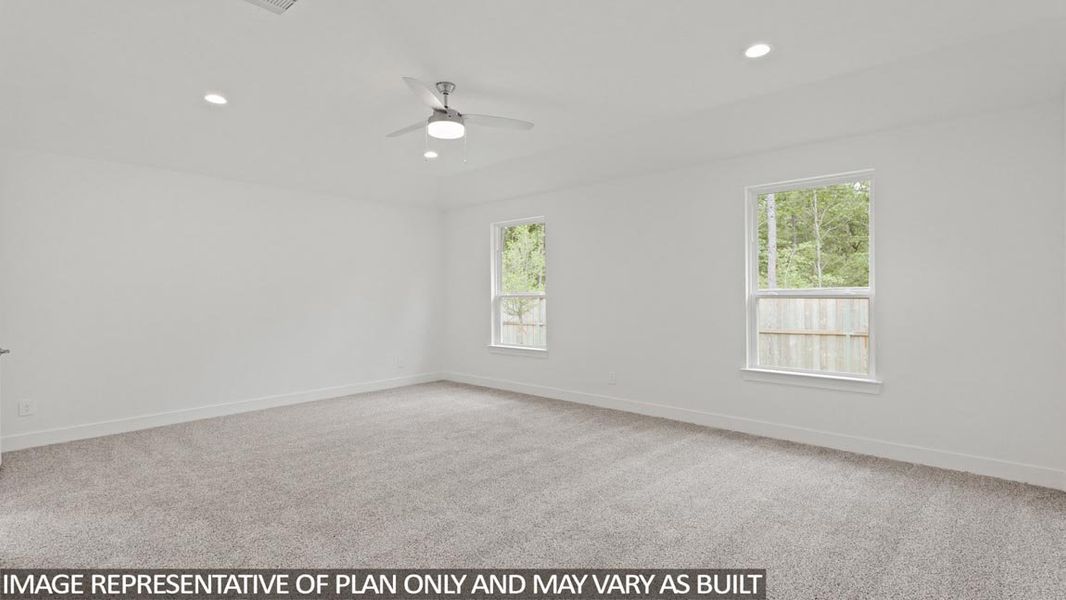 Spacious, unfurnished interior of a new home in Silverthorne, Conroe (Image 18). Spacious, unfurnished interior of a new home in Silverthorne, Conroe (Image 18).