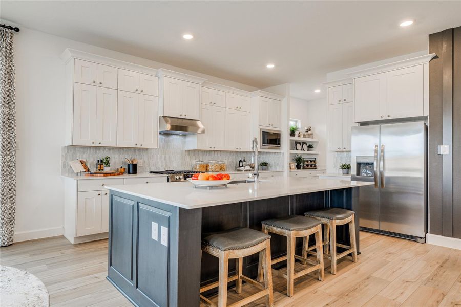 Furnished interior view inside a new home in Anniston, Katy (Image 17).