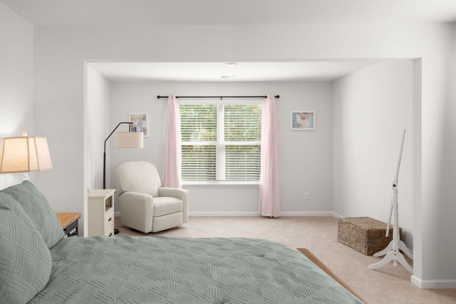 Furnished interior view inside a new home in The Ponds, Summerville (Image 31). Furnished interior view inside a new home in The Ponds, Summerville (Image 31).