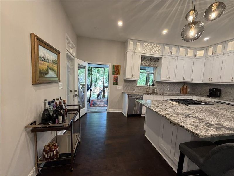 Furnished interior view inside a new home in , Atlanta (Image 5).