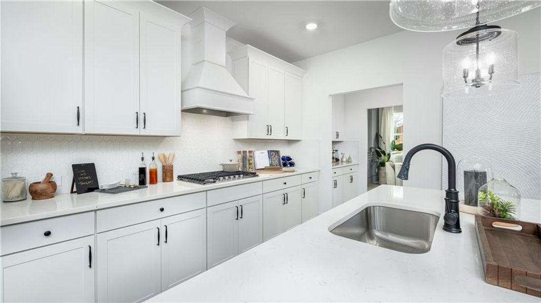 Furnished interior view inside a new home in The Village at Sandy Plains, Marietta (Image 19).