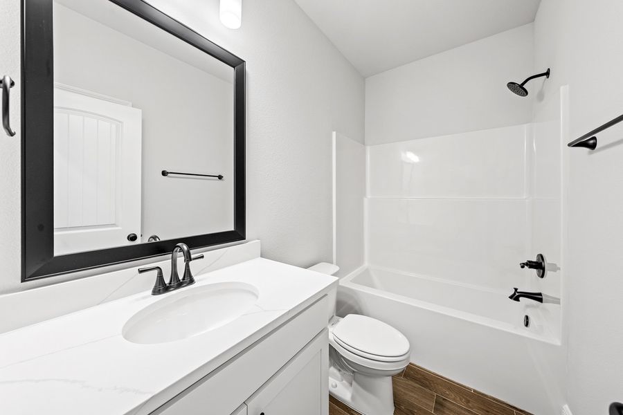 Furnished interior view inside a new home in Sentinel Ridge, Pace (Image 8).