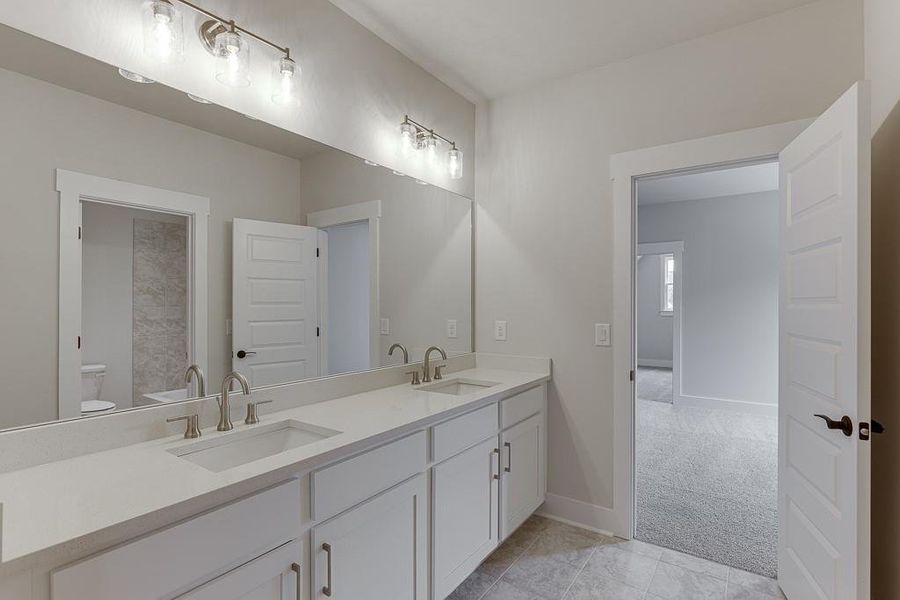 Furnished interior view inside a new home in , Cumming (Image 11).