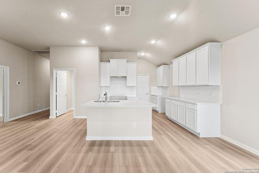 Furnished interior view inside a new home in Agave, San Antonio (Image 5).